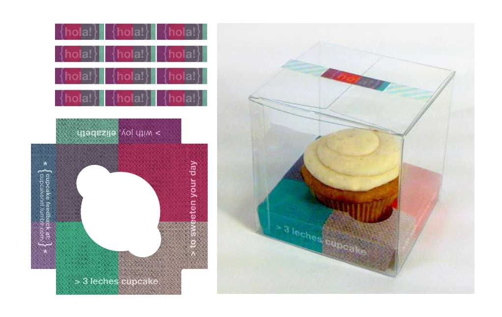 Cupcake packaging sketches Cupcake packaging sketches